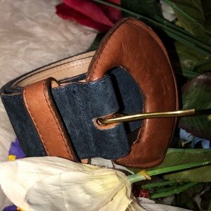 🌺Vintage unique hobo suede  belt🌺